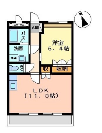 羽犬塚駅 徒歩25分 2階の物件間取画像